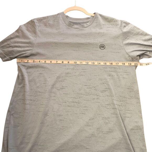 Travis Mathew Men's Scenic Vista Performance Active Tee T-Shirt Blue Size Medium - Picture 6 of 8